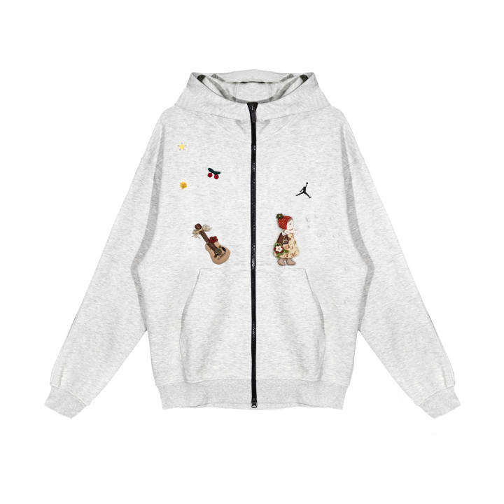 Jordan Jordan Fantasy Sweatshirt Unisex Heather Gray