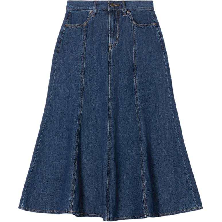 Levis Levi's Denim Long Skirt Women's