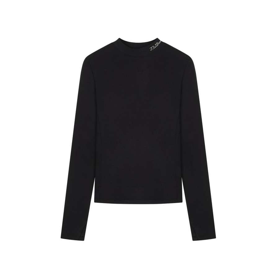 Teenie Weenie T Shirts Women's Half Turtleneck Moderate Straight Fit