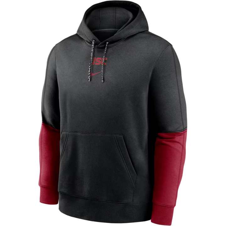 Nike Nike Usc Trojans Sideline Team Issue Club Men's Nike College Pullover Hoodie