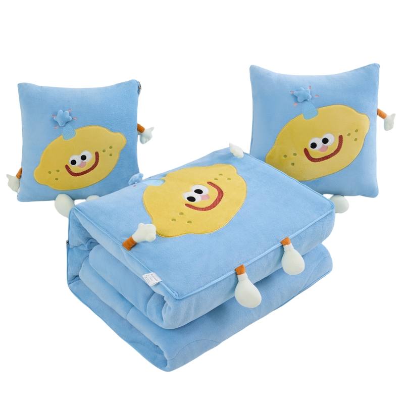 YALU Minimalist Modern, Multifunction Throw Pillow Blanket