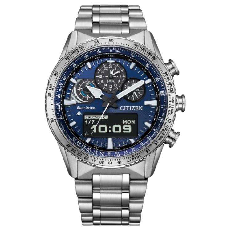 CITIZEN Ecology Drive Collection 200m Waterproof Light Powered Quartz Movement Stainless Steel Strap