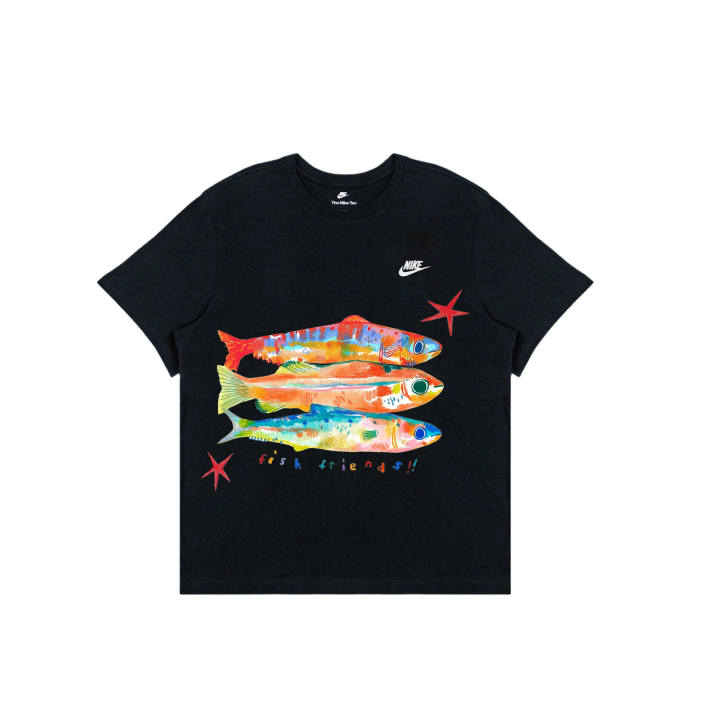 Nike Nike T Shirts Men's Black Crew Neck Moderate