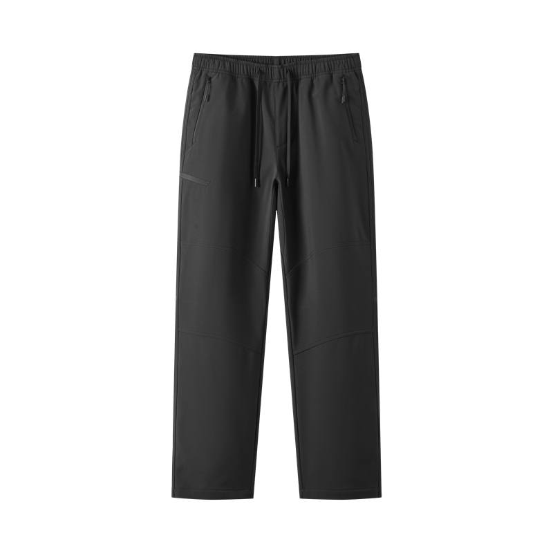 Semir Casual Pants Men's Thickened And Fleece Lined Straight Fit Pants
