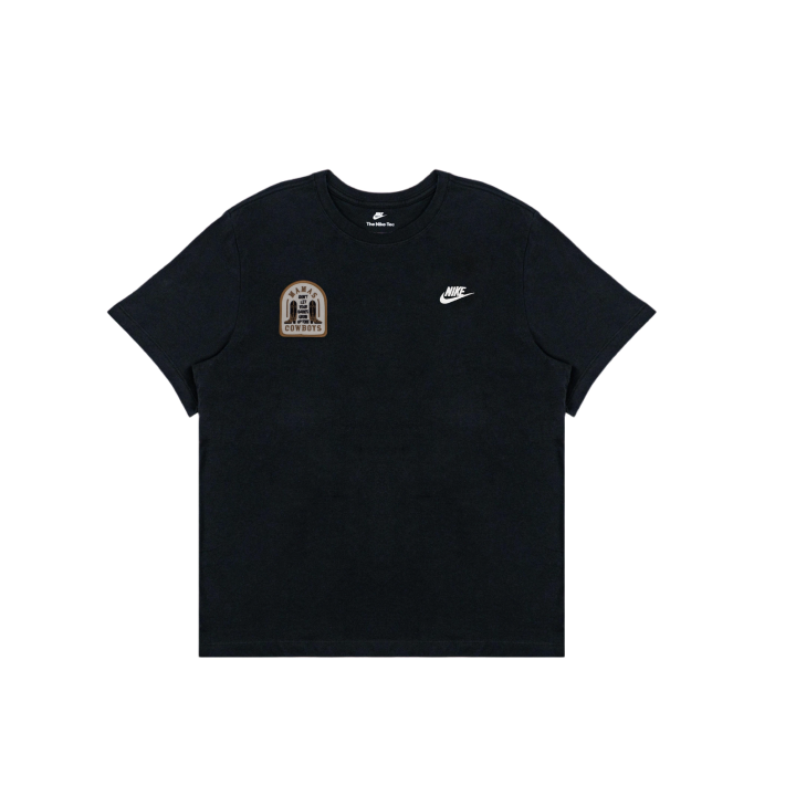 Nike Nike T Shirts Men's Black Crew Neck Moderate