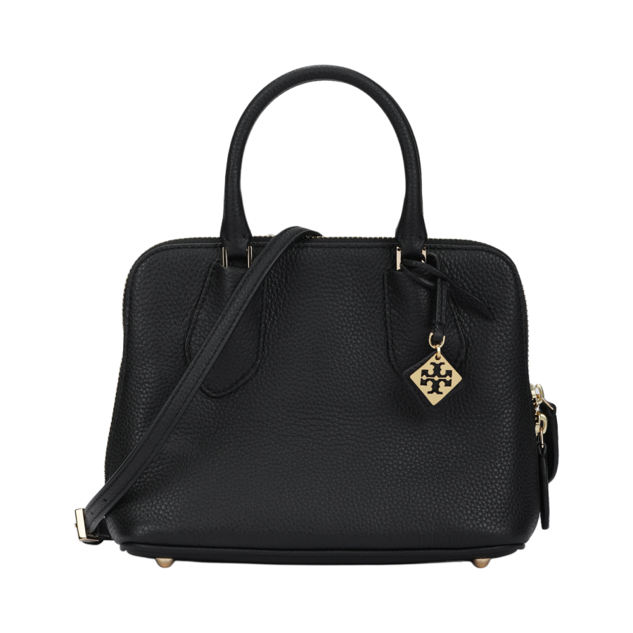 TORY BURCH Cow Leather Shoulder Bag, Crossbody Bag, Handbag Mini Women's Black