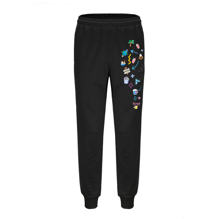 Adidas Adidas Casual Pants Unisex Moderate Straight Fit Pants