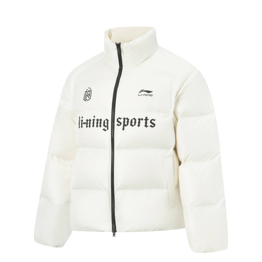 Li-Ning Li Ning Down Jacket Unisex Ivory