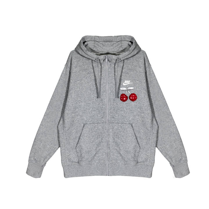 Nike Nike Jackets Unisex Gray Hooded Moderate Other