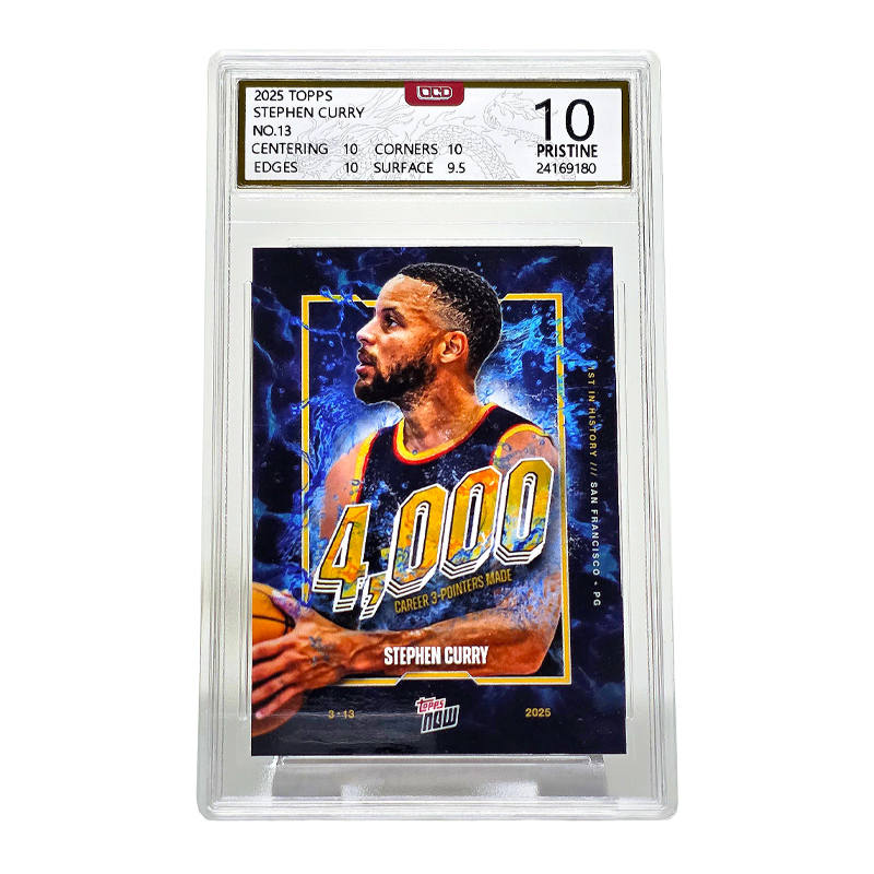 Topps Curry Star Card 10 Graded Card Sports Cards 1 Pc