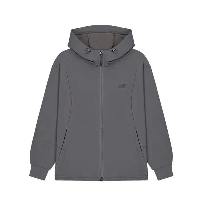 New Balance New Balance Jackets Men's Gray Hooded Moderate Other