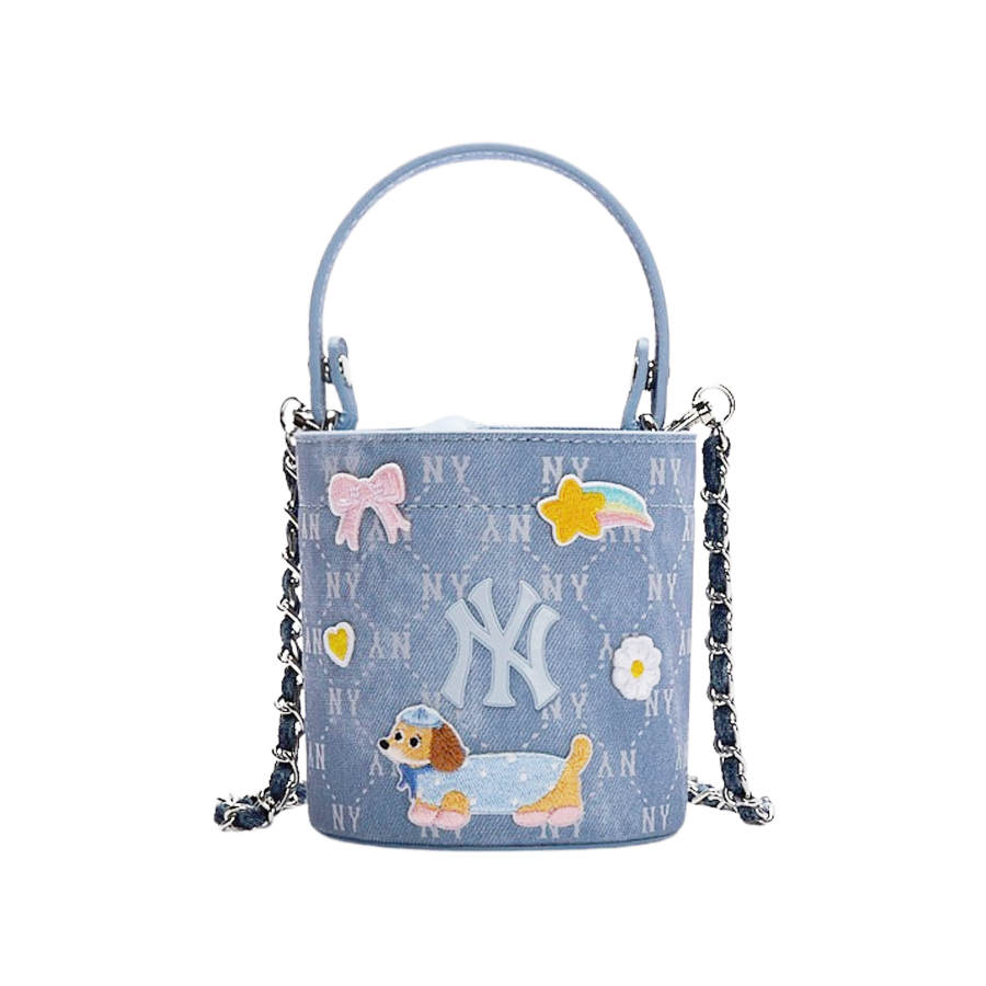 MLB Pu Sausages, Bubble Jellyfish Crossbody Handbag Regular Unisex Multicolor