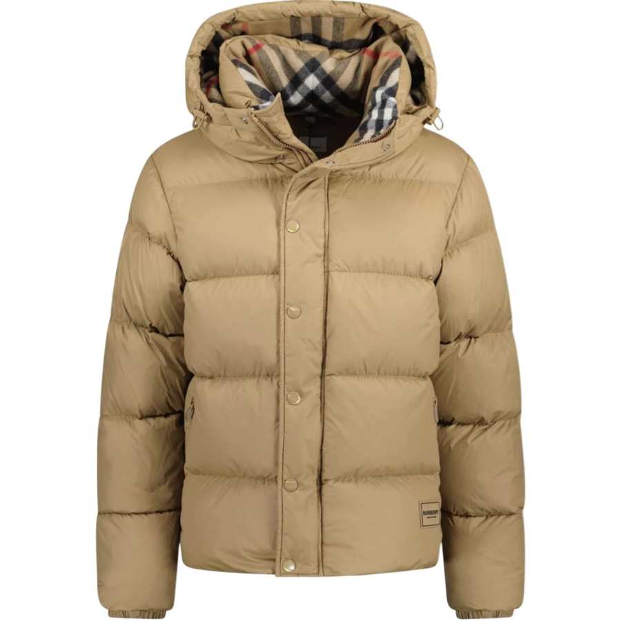 Burberry Burberry Down Jacket Men's Camel