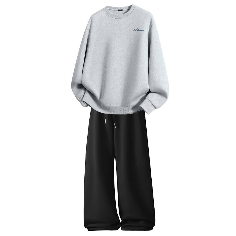 MINISO MINISO Sweatshirt Sets Unisex Crew Neck Moderate