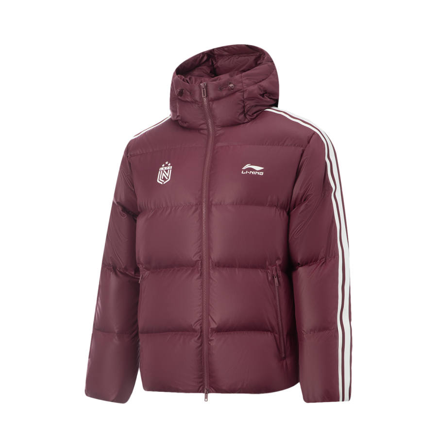 Li-Ning Li Ning Down Jacket Unisex Dark Burgundy