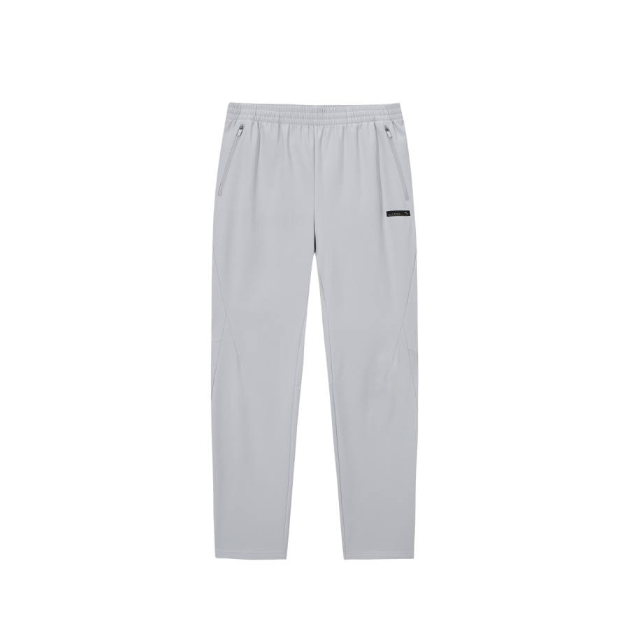 ANTA Fleece Pants Men's Limestone Mud 1 Moderate