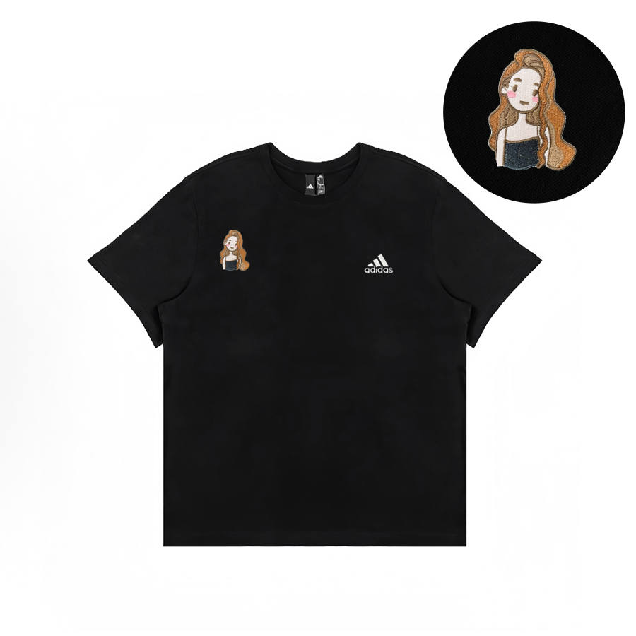 Adidas Adidas T Shirts Unisex Black Crew Neck Moderate Straight Fit