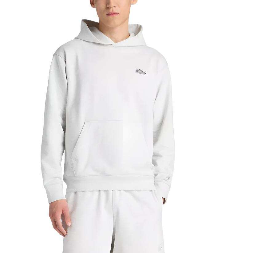 New Balance New Balance Sweatshirts Men's Gray Hooded Moderate Regular