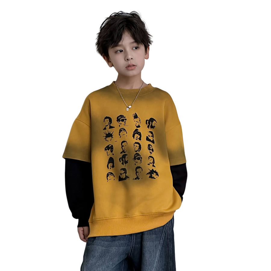 Lanza Lanza Casual Sweatshirt Spring Fall Teenagers
