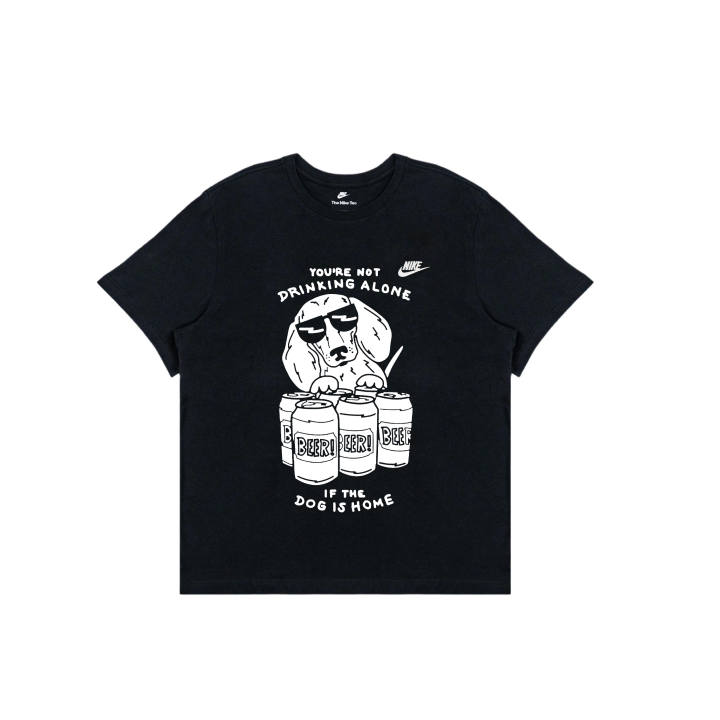 Nike Nike T Shirts Men's Black Crew Neck Moderate