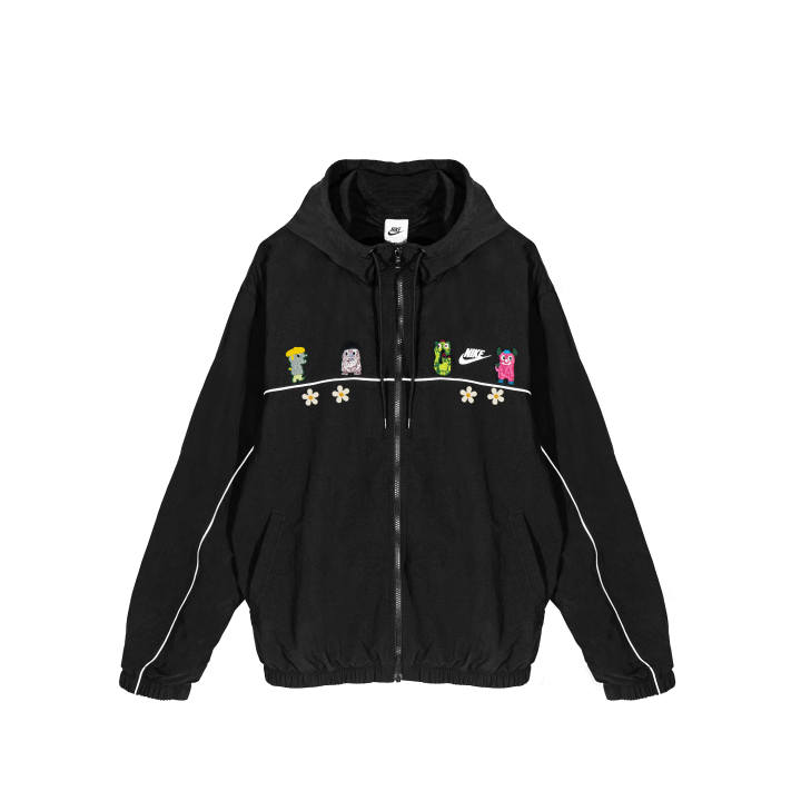 Nike Nike Jackets Unisex Black Hooded Moderate Other