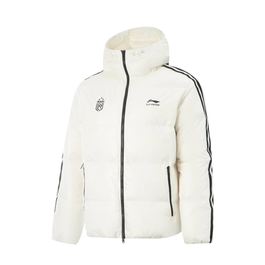 Li-Ning Li Ning Down Jacket Unisex Ivory