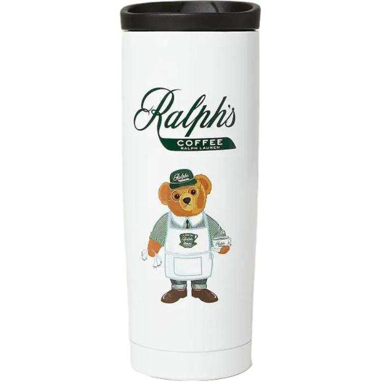 Ralph Lauren Barista Polo Bear White 15oz