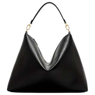 TOTEME Leather Shoulder Bag Women's Black