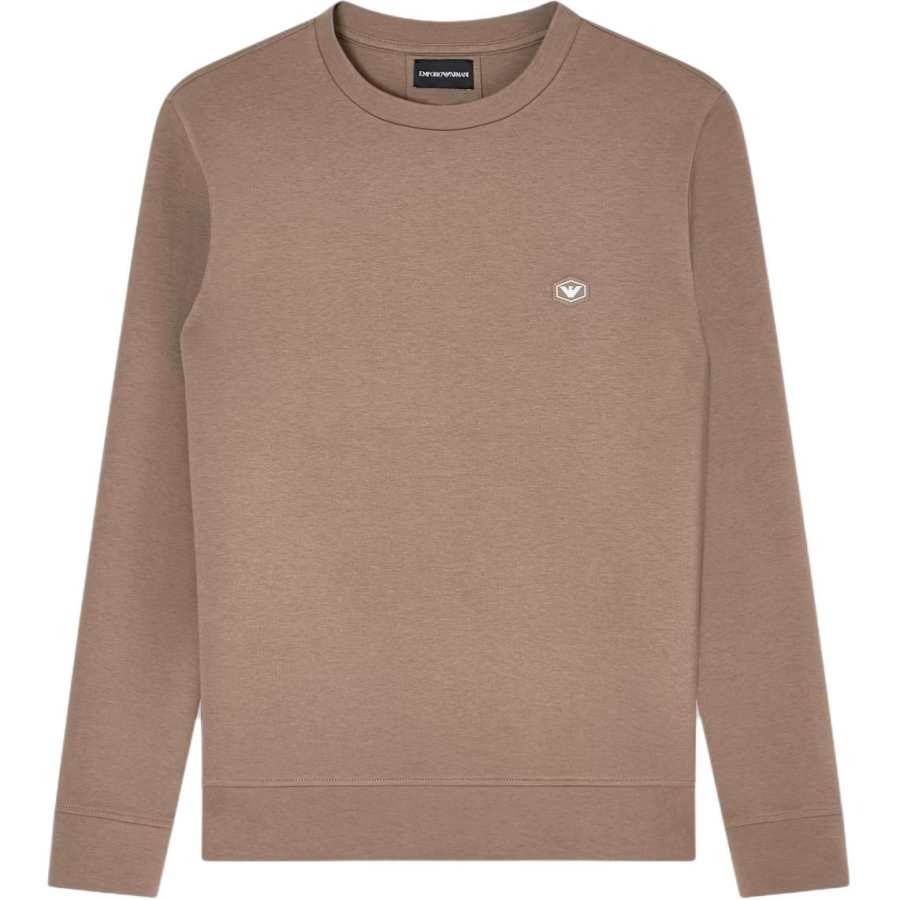 Emporio Armani logo crew-neck sweatshirt