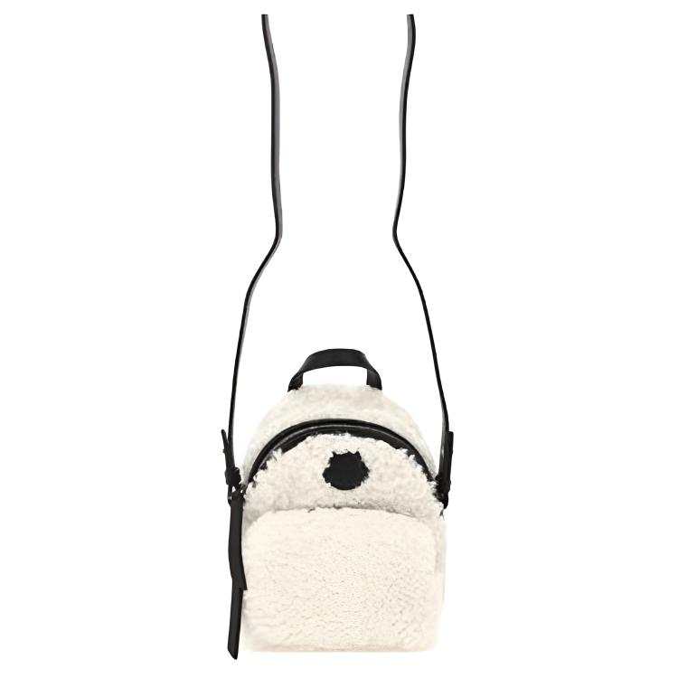 Moncler Polyester Handbag Women's White
