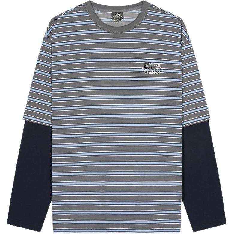 New Balance New Balance T Shirts Men's Gray Crew Neck