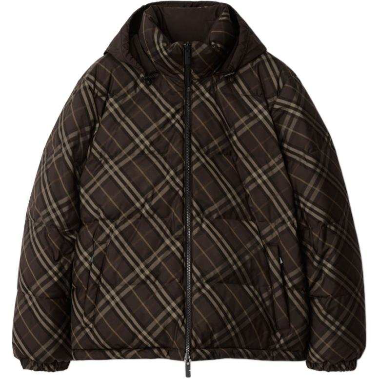 Burberry Burberry checked puffer jacket