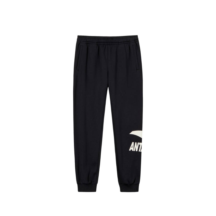 ANTA Anta Knitted Sweatpants Men's Basic Black