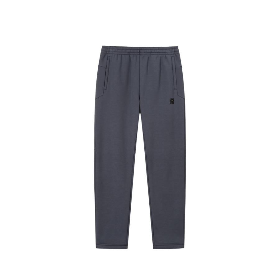 Anta Knitted Sweatpants Men's Men's Gray Clothing