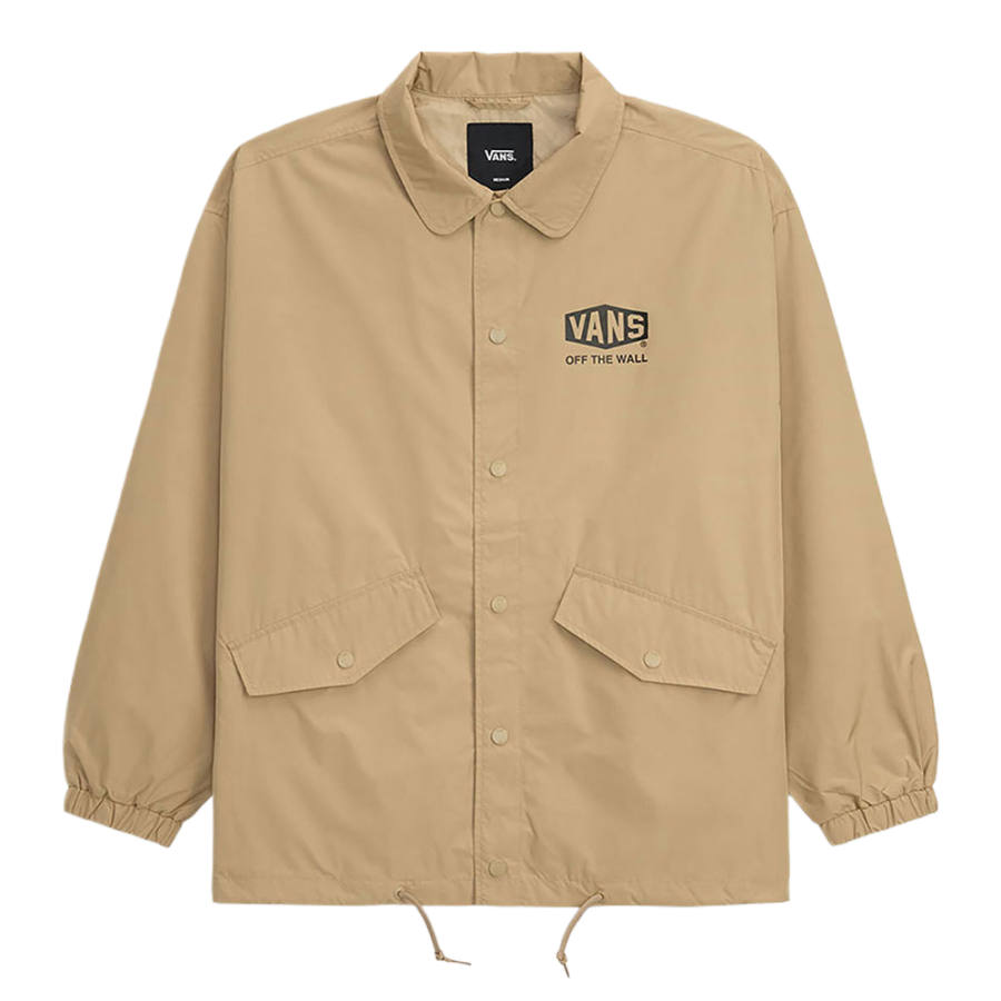 Vans Vans Jackets Men's Beige Lapel Moderate Other