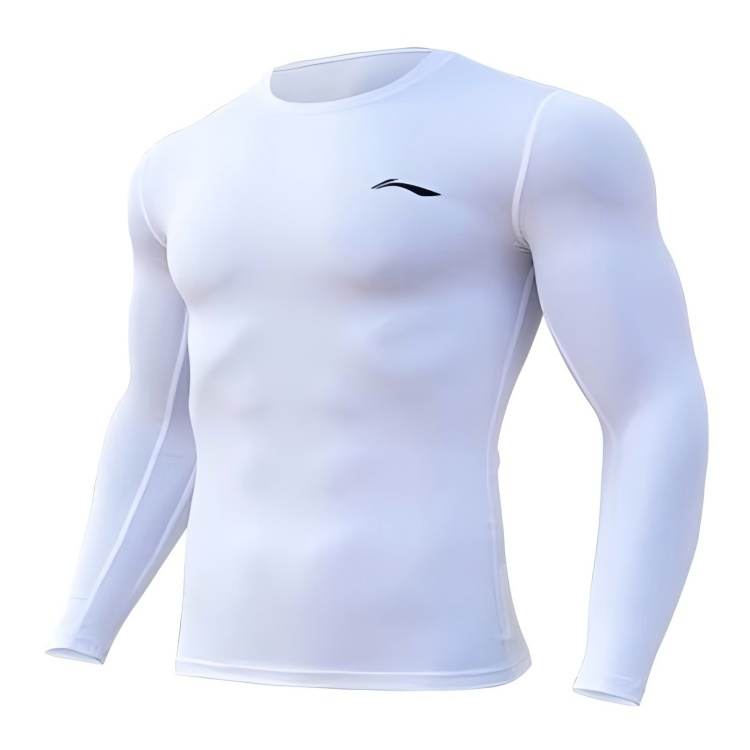 Li-Ning Li Ning Football Long Sleeved Sports Fleece Lined Comfortable Versatile Workout Clothing Men's