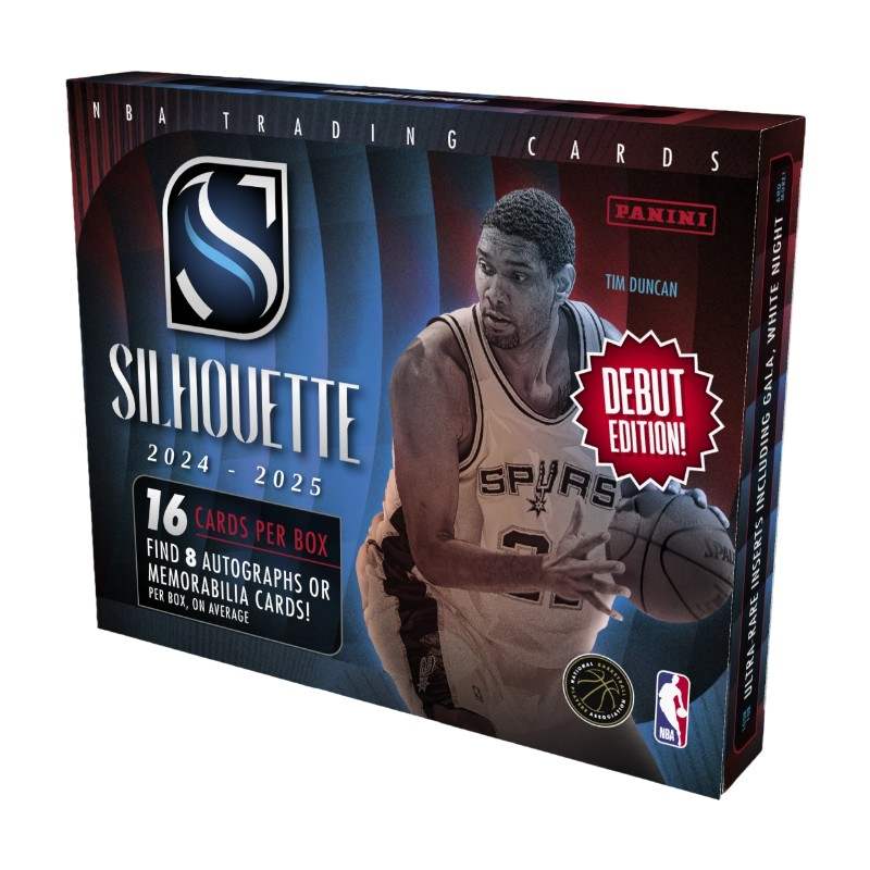 PANINI 2024 25 Panini Silhouette NBA Basketball Card Collection Box Sports Cards Whole Box