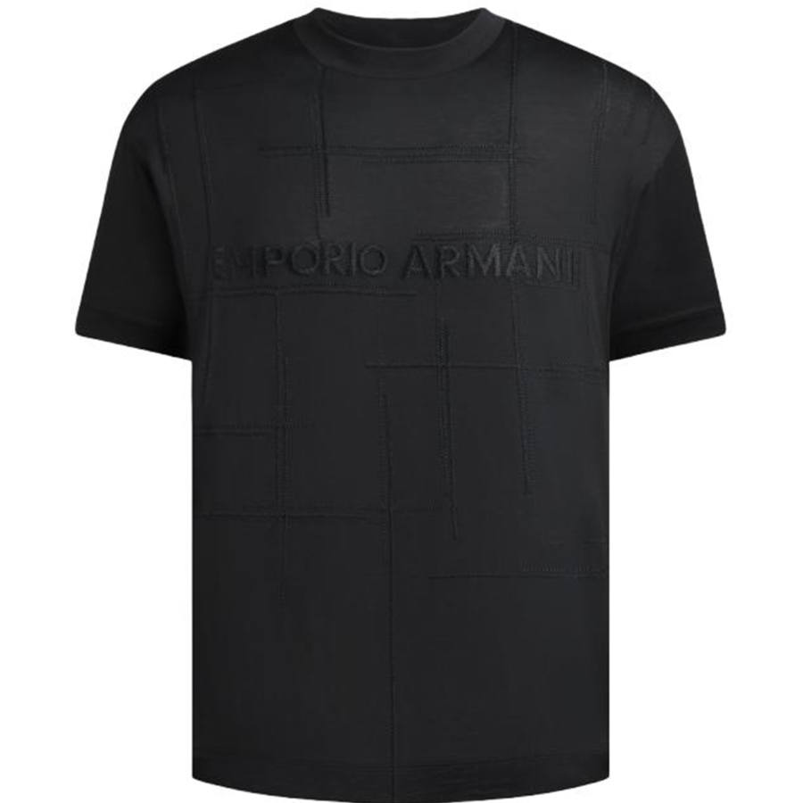 EMPORIO ARMANI SS24 T Shirt Men's Black