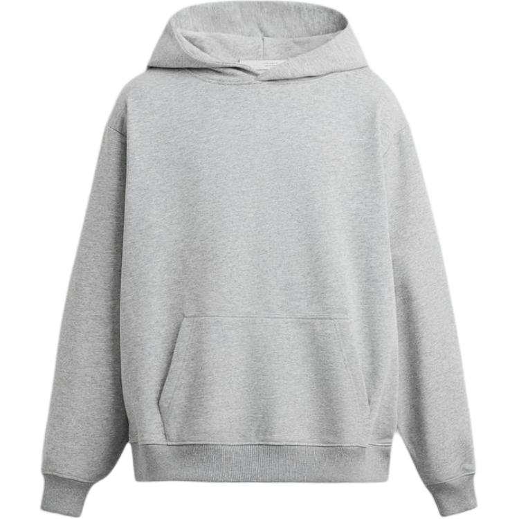 ZARA Sweatshirts Men's Zebra Print Gray Hooded Moderate