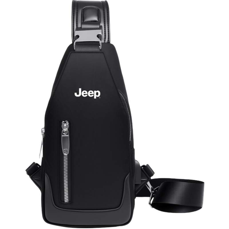 Jeep Jeep Oxford Bag Regular Men's Black