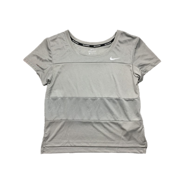 Nike Nike T Shirts Women's Light Gray Crew Neck Moderate
