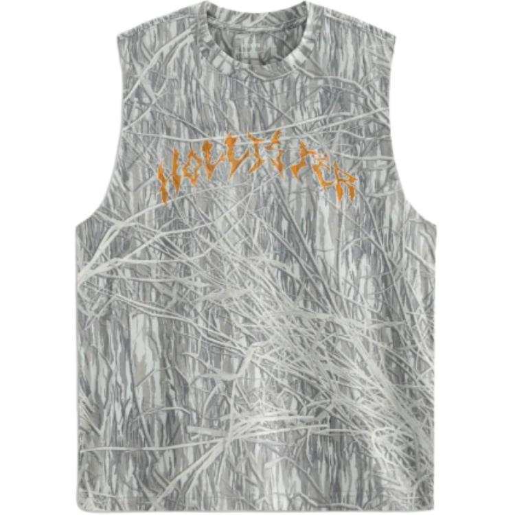 Hollister/ Tank Tops Men's Gray Crew Neck Moderate Other