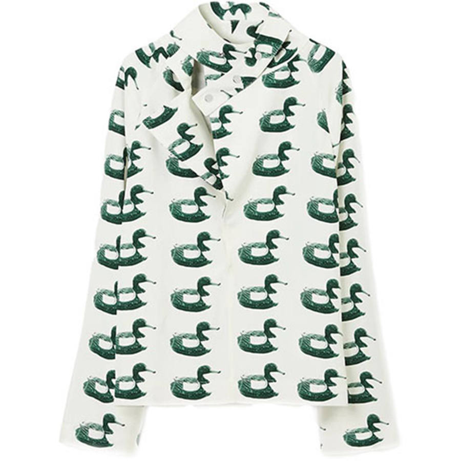 Burberry FW23 Shirt Women's Vine Green