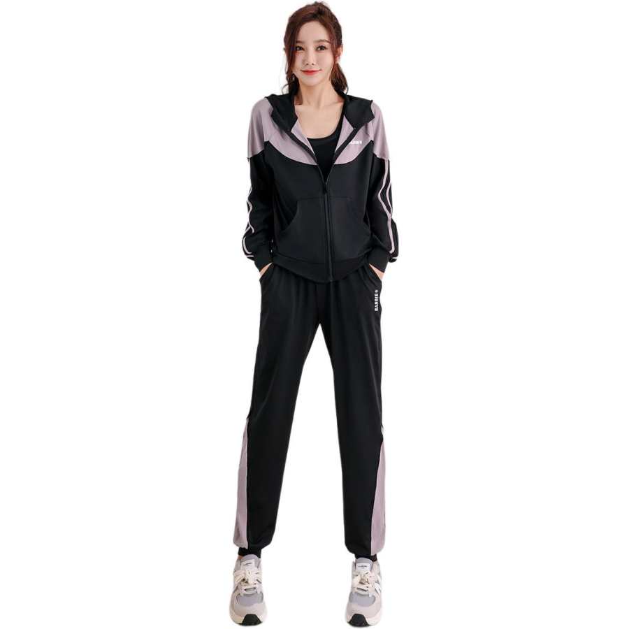 Barbie Fitness Sets Women's Hooded Moderate
