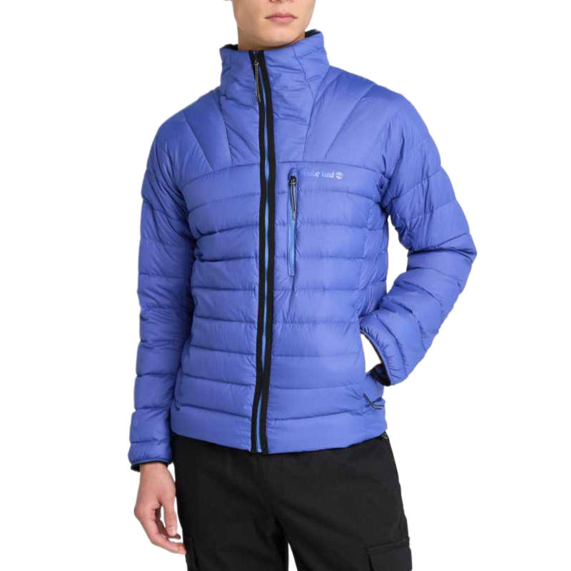 Timberland Timberland Down Jackets Men's Blue Stand Collar Moderate