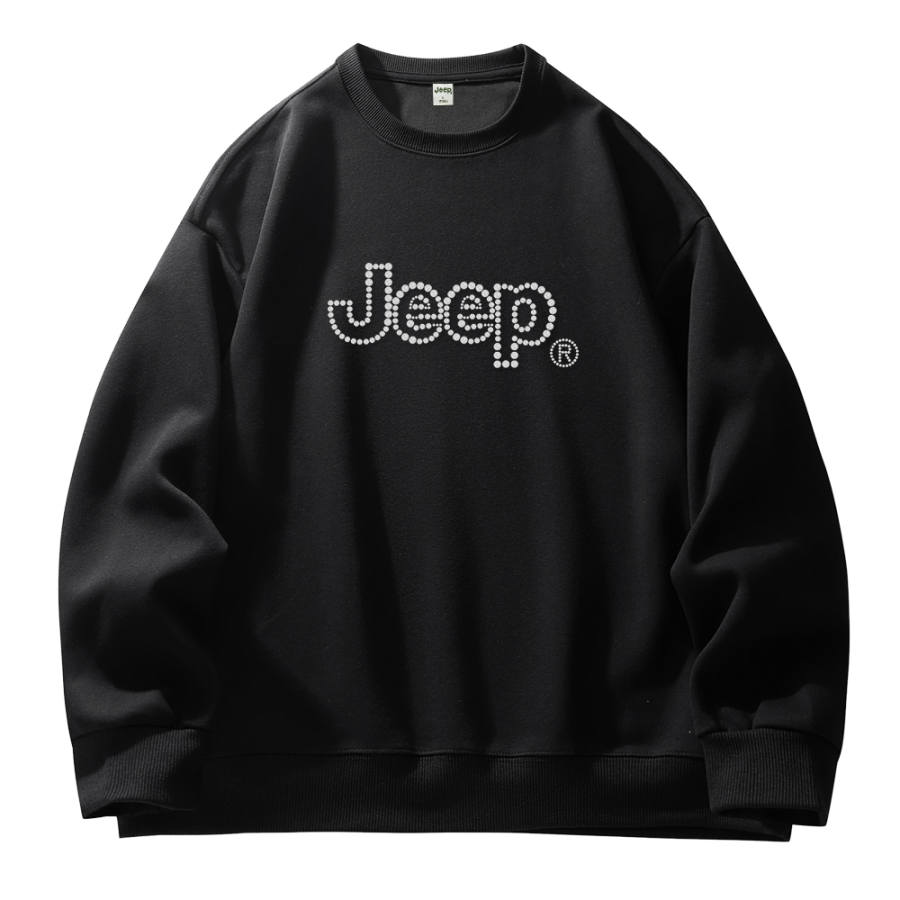 Jeep Sweatshirts Unisex Crew Neck Moderate Regular