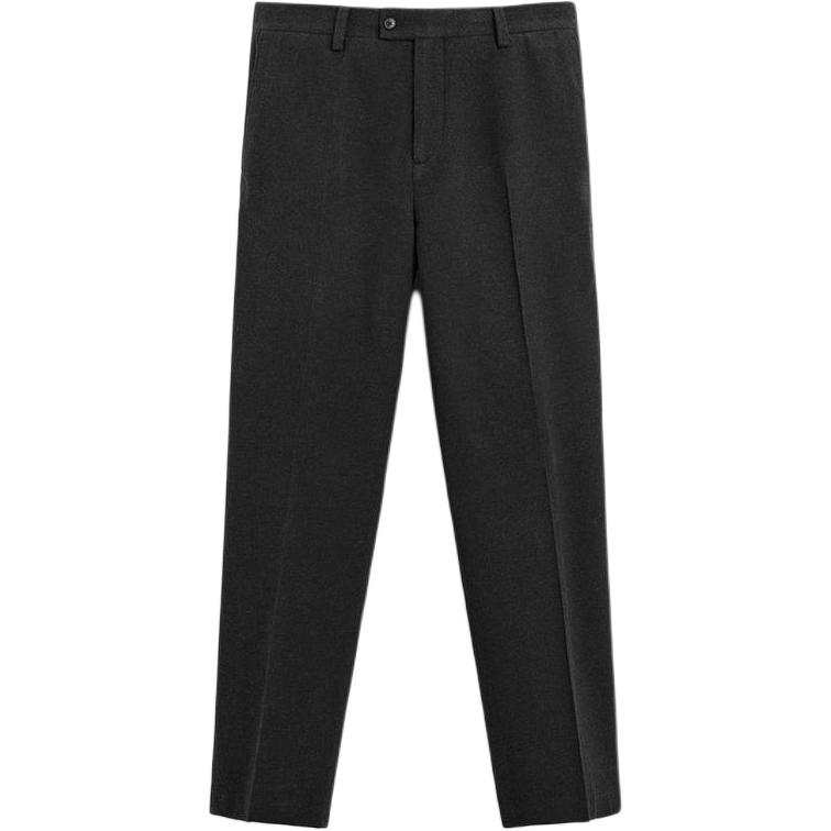 ZARA ZARA Suit Pants Men's Coal Gray Moderate