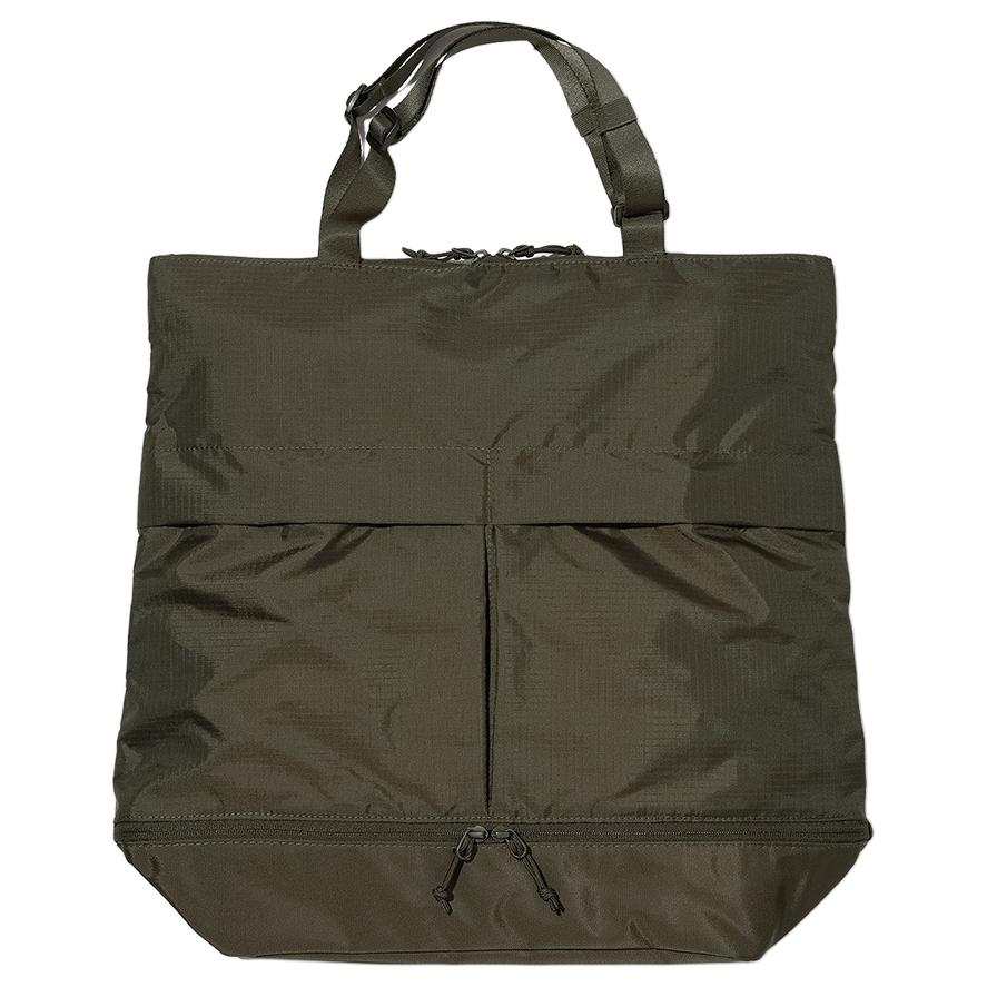 UNIQLO Polyamide Carry Backpack Unisex Dark Olive Green