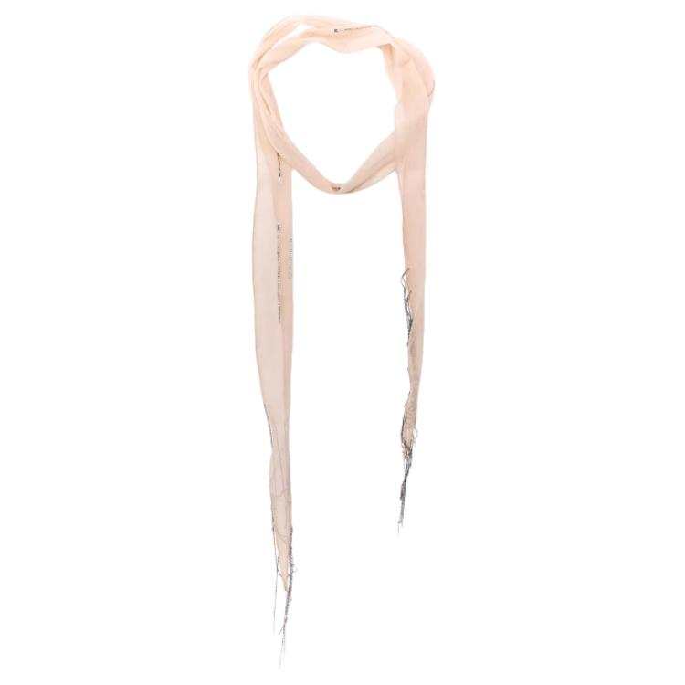 ZARA Polyester Scarves Women's Dark Red