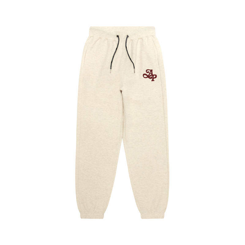 Aape Aape embroidered-logo drawstring trousers